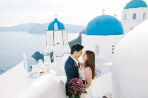 Santorini wedding photographer